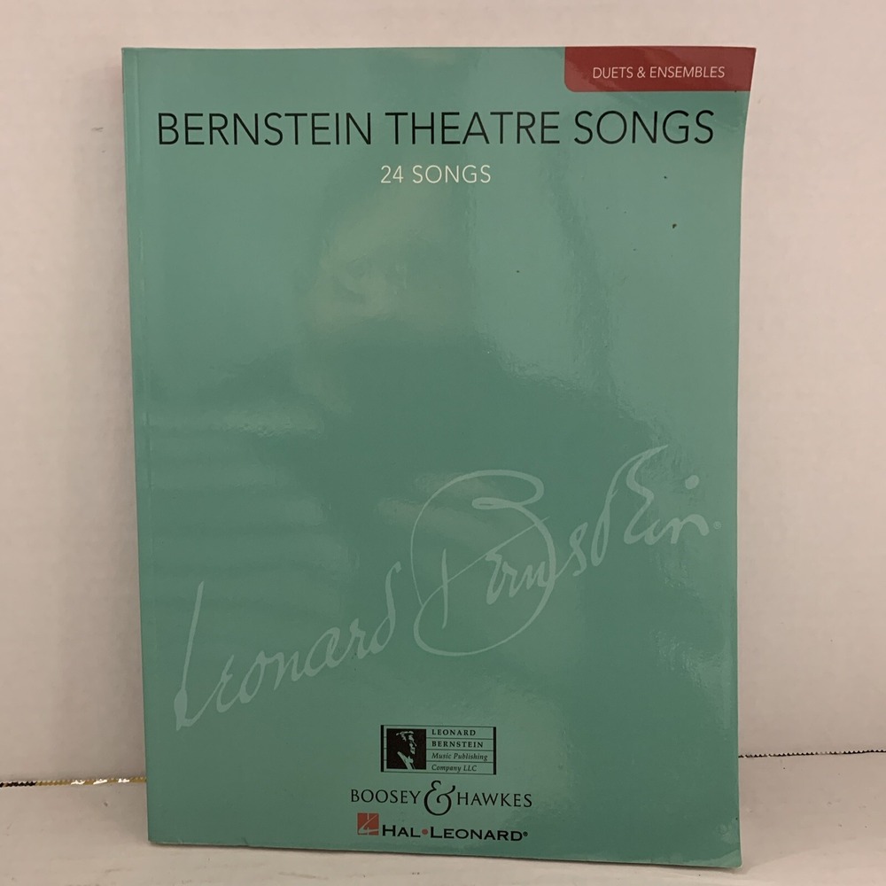 Bernstein Theatre Songs sheet music 24 Songs Bernstein, Leonard, 2010